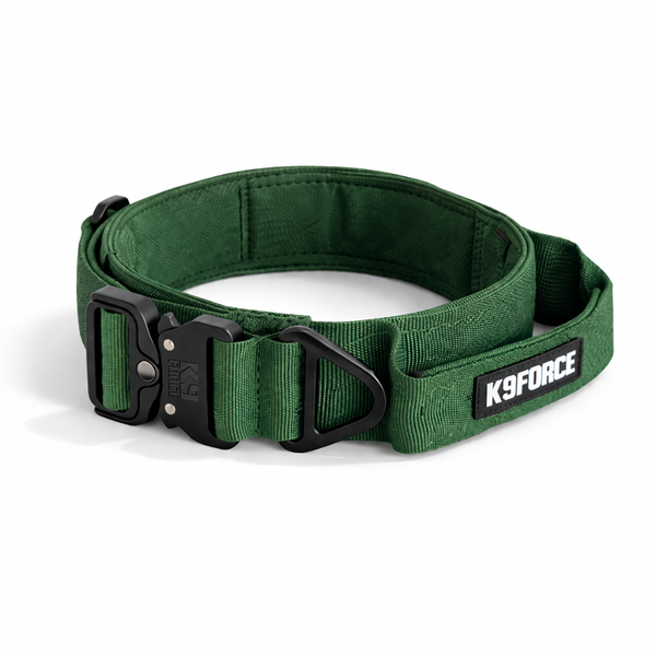 Aluminum Tactical Collar Green — APEX Series